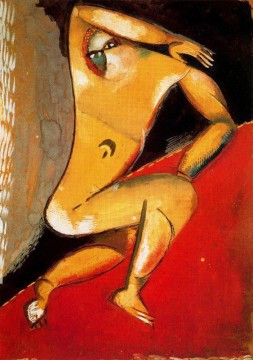 Desnudo contemporáneo Marc Chagall Pinturas al óleo